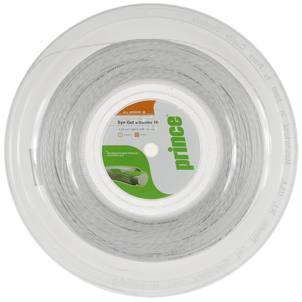 Prince Synthetic Gut with Duraflex White