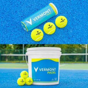 Vermont Padel Balls [3 Ball Tube/60 Ball Bucket]